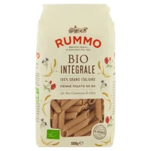 Rummo, Le Biologiche Integrali Penne Rigate n. 66 500 g